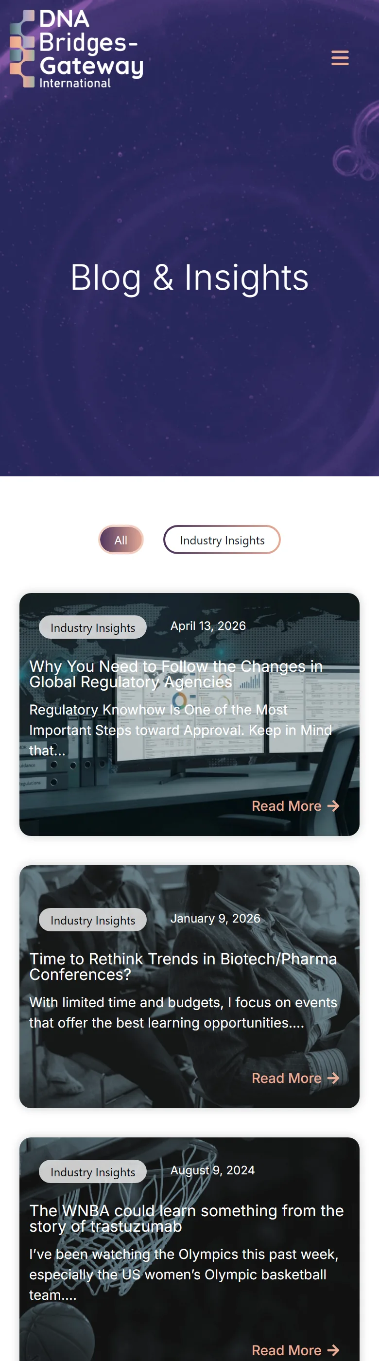 Insights and research blog